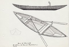 202-Barca del Sile di Sotto - da modellino del Museo di Storia Naturale di Venezia